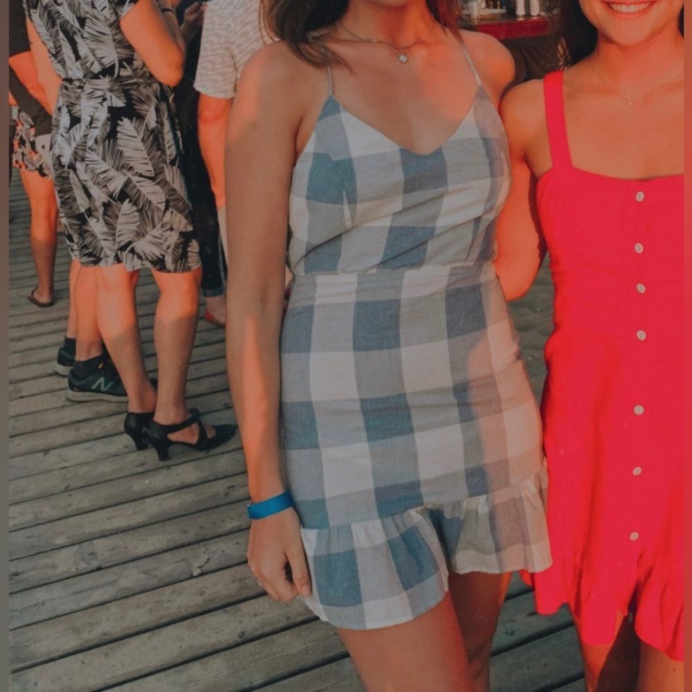 Gingham Bodycon Dress